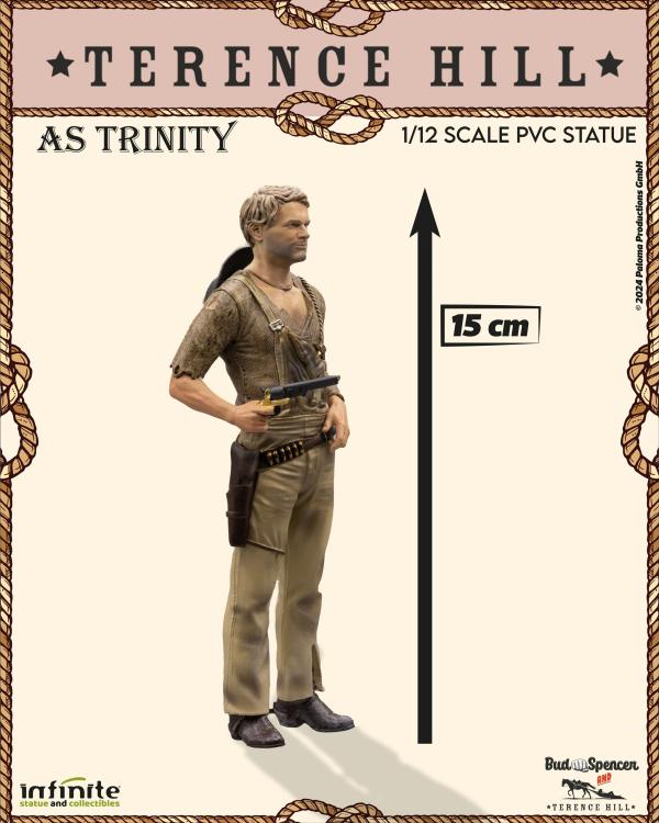 Infinite - Terence Hill "As Trinity" 1/12 Statue Figure Statuetta Figura 16Cm