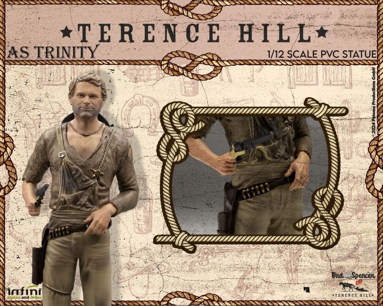Infinite - Terence Hill "As Trinity" 1/12 Statue Figure Statuetta Figura 16Cm