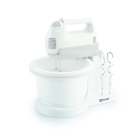 Termozeta Impastatore Sbattitore 200 W 5 Velocità 2,6L Con Ciotola Bianco 76001A