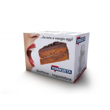 Termozeta Impastatore Sbattitore 200 W 5 Velocità 2,6L Con Ciotola Bianco 76001A