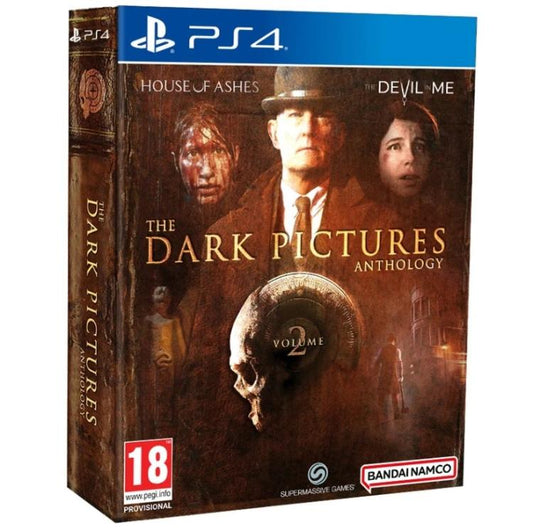 The Dark Pictures Anthology Vol.2 Limited Ps4 House Of Ashes + Devil In Me Ita