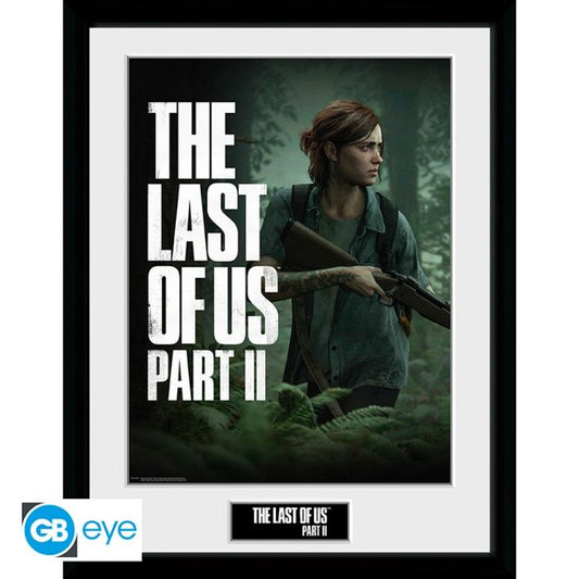ABYSTYLE - THE LAST OF US 2 (ELLIE) POSTER INCORNICIATO STAMPA GB Eye CORNICE