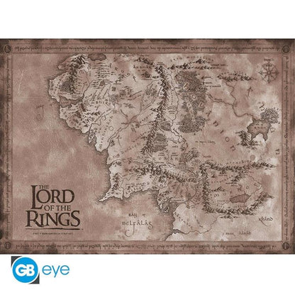 ABYSTYLE (THE LORD OF THE RING) SET 2 CHIBI POSTER: "SIGNORE DEGLI ANELLI" 52X38
