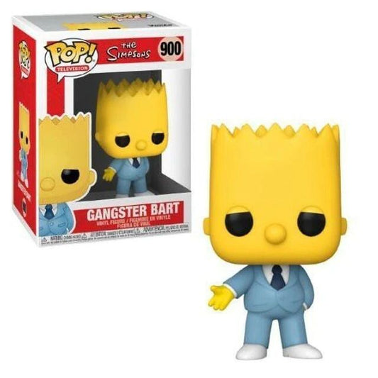 Funko Pop The Simpson 900 - Gangster Bart Vinyl Da Collezione Action Figure
