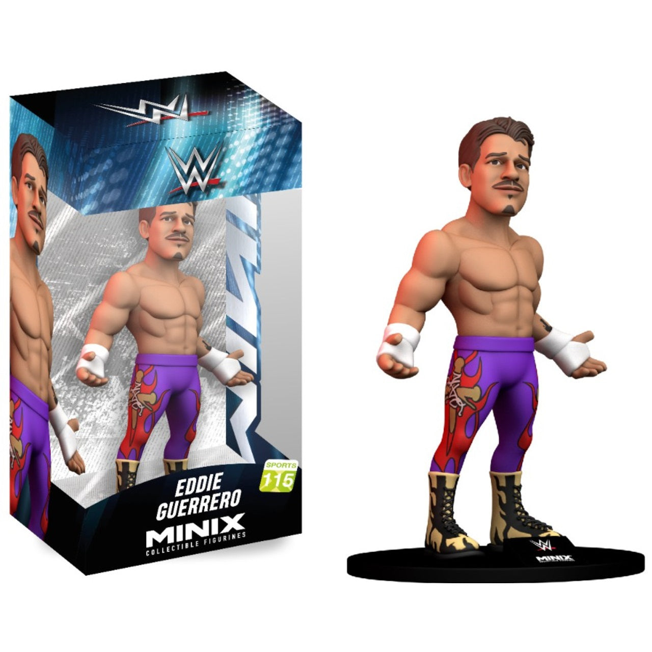 Minix WWE Eddie Guerrero (Sports 115) Figure Wrestling PVC 12Cm