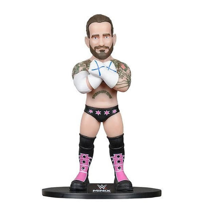 Minix WWE CM Punk (Sports 112) Figure Wrestling Statua PVC 12Cm