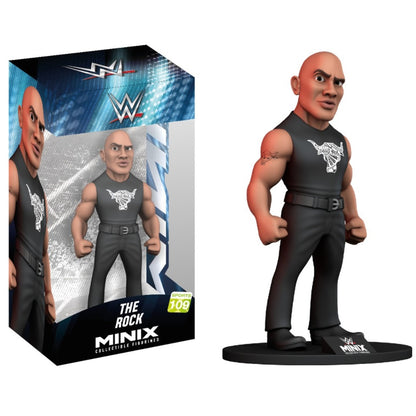 Minix WWE The Rock (Sports 109) Figure Wrestling PVC 12Cm