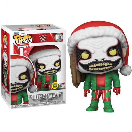 Funko Pop Wwe 100 The Fiend Bray Wyatt Christmas Gitd Special Edition Wrestling