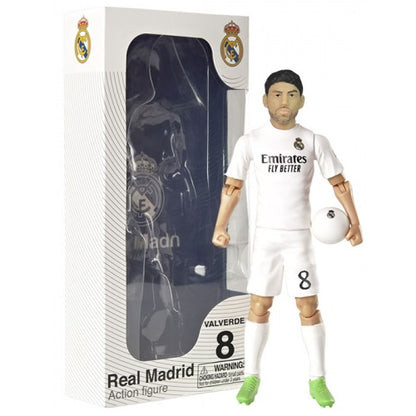 Banbo Toys - Sockers - Real Madrid (Valverde) Action Figure Football/Calcio Statuetta da Collezione 20cm