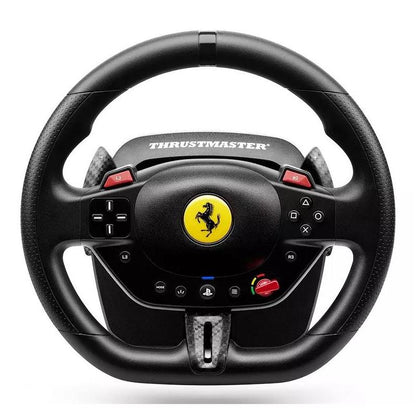 Thrustmaster Volante T98 Ferrari 296 GTB + Pedaliera Ps5/Ps4 Pc Nuovo F1