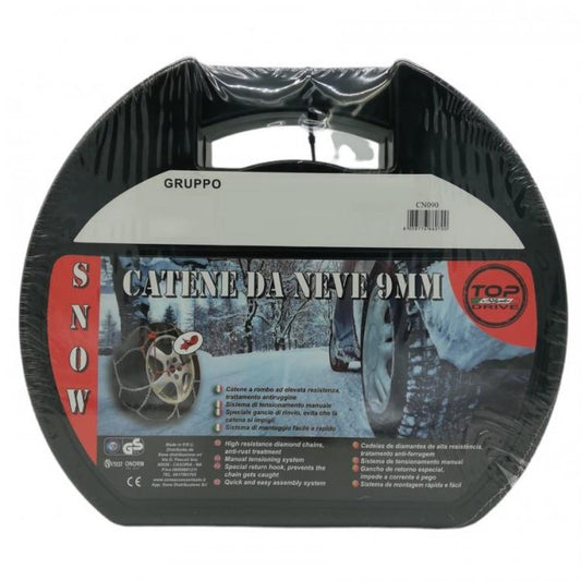 CATENE DA NEVE PER AUTO FURGONE SUV 9mm OMOLOGATE TUV GS-ONORM |GOMME GRUPPO 4.5