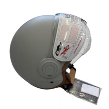 CASCO JET SIRIO MATT MOTO SCOOTER OMOLOGATO ECE VISIERA REMOVIBILE (GRIGIO tg.M)