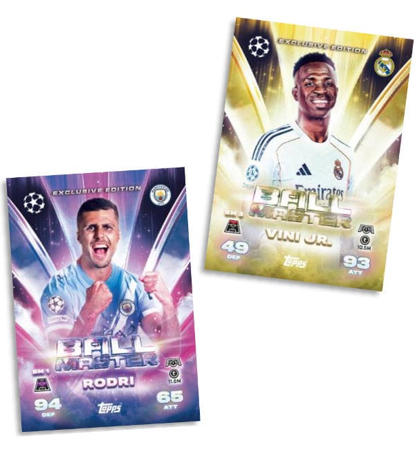 Topps Match Attax 2025 / 2026 Starter Pack Carte Calcio UEFA Champions League