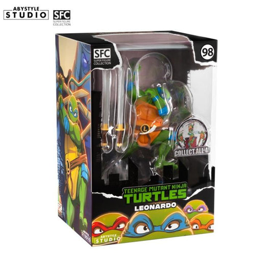 ABYSTYLE - SFC TEENAGE MUTANT NINJA TURTLES 98 "LEONARDO" FIGURE TARTARUGHE 21CM