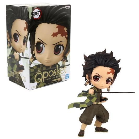 DEMON SLAYER BANPRESTO Q-POSKET - TANJIRO KAMADO III FIGURE VER. B STATUTA PVC