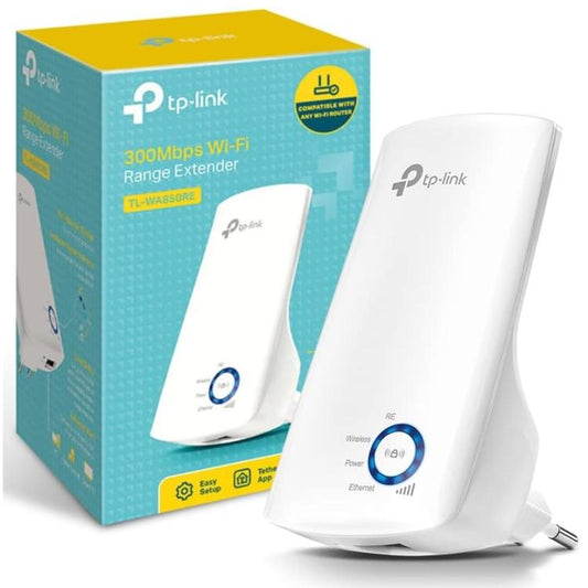 Tp-Link (Tl-Wa850Re) Ripetitore Extender Wireless Presa Wifi E Access Point Ps4
