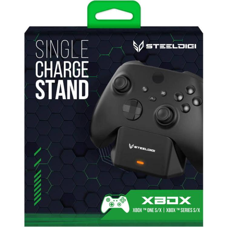 Steeldigi Kit Base Ricarica Controller Xbox One S/X Series Batteria 1200Mah Cavo