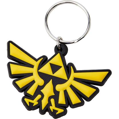 Pyramid Portachiavi The Legend Of Zelda: Triforce - Keychain In Gomma