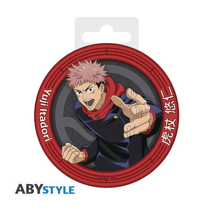 Abystyle - JUJUTSU KAISEN - Sottobicchiere Ceramic Coasters - Yuji Itadori