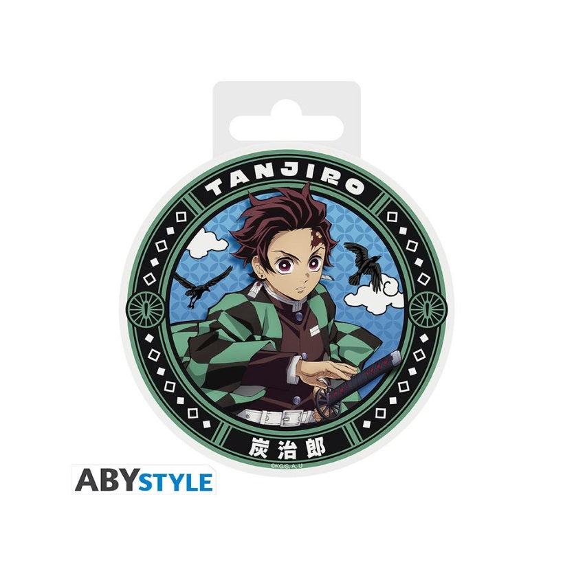 Abystyle - DEMON SLAYER - Sottobicchiere Ceramic Coasters - Tanjiro