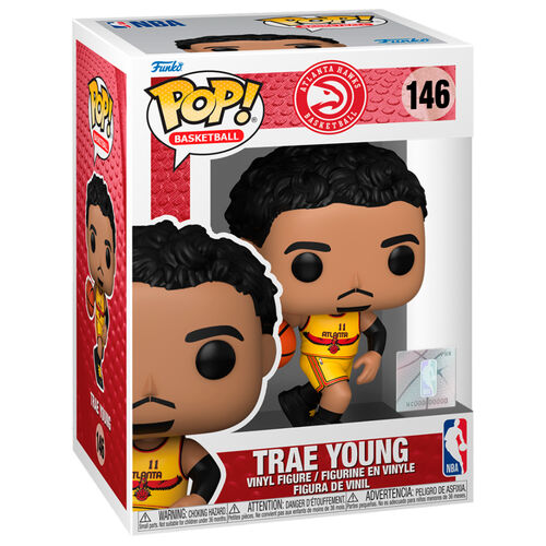 Funko Pop Basketball Atalanta Hawks Nba Trae Young (146) Vinyl Figure Collezione