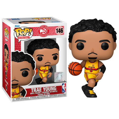 Funko Pop Basketball Atalanta Hawks Nba Trae Young (146) Vinyl Figure Collezione