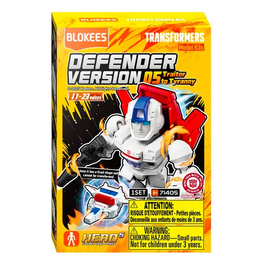 Blokees - Transformers Model Kit -Defender Version 05 - Traitor To Tyranny (1pz) - Action Figure 71405 Blind Box