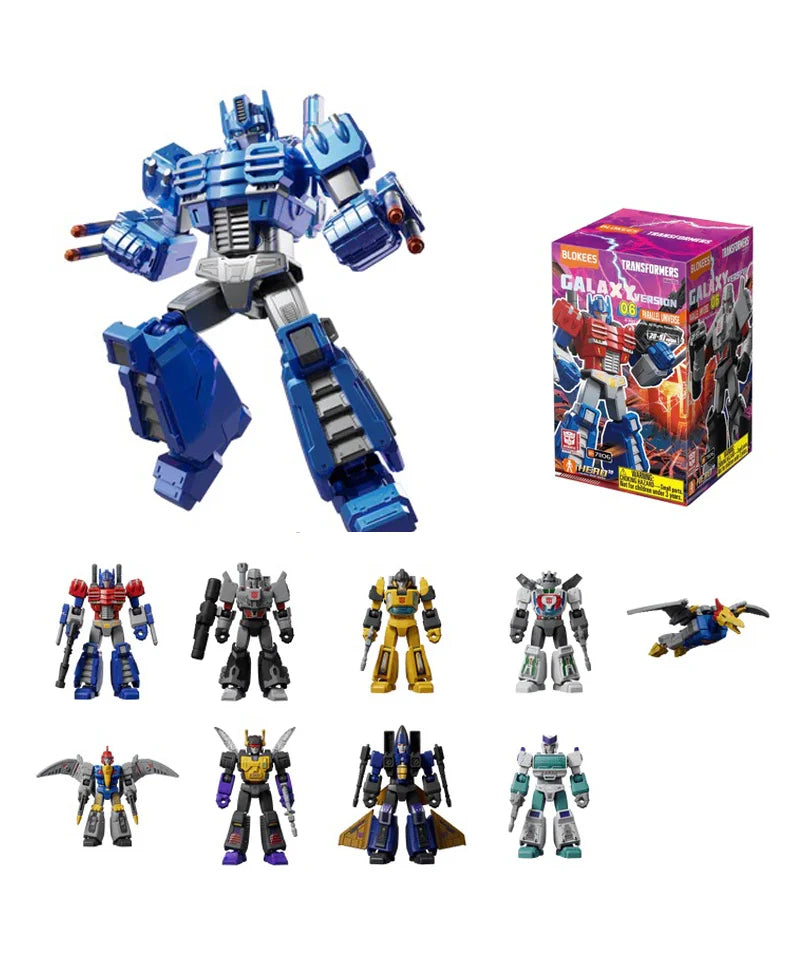 Blokees - Transformers Model Kit Galaxy Version 06 Parallel Universe (Box Intero 12pz) - Action Figure 71106 Blind Box