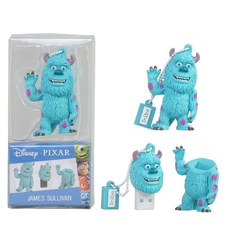 Pendrive USB  Disney Tribe Pixar Moster&Co. - James Sullivan - 16GB - Disney - Stick Keychain