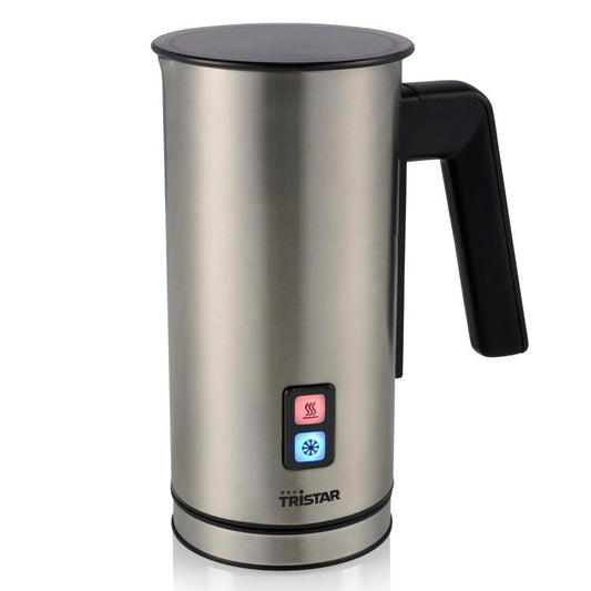 Tristar Montalatte Elettrico Cappuccinatore Schiumatore Latte Caldo/Freddo Inox
