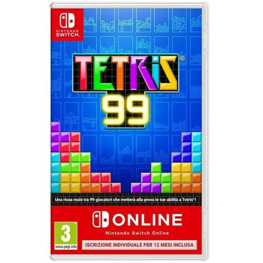 Tetris 99 + Nintendo Switch Online 12 Mesi Nintendo Italiano Videogioco Nuovo