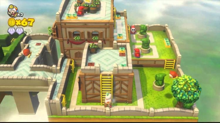 CAPTAIN TOAD TREASURE TRACKER NINTENDO SWITCH VIDEOGIOCO CAPITAN MARIO ITALIANO