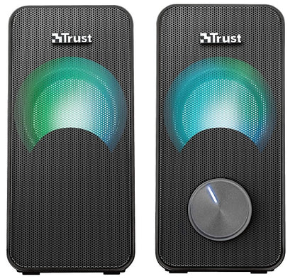 Trust Speaker Arys Rgb 2.0 Casse Pc Audio Set Altoparlanti Stereo Desktop Usb 6W
