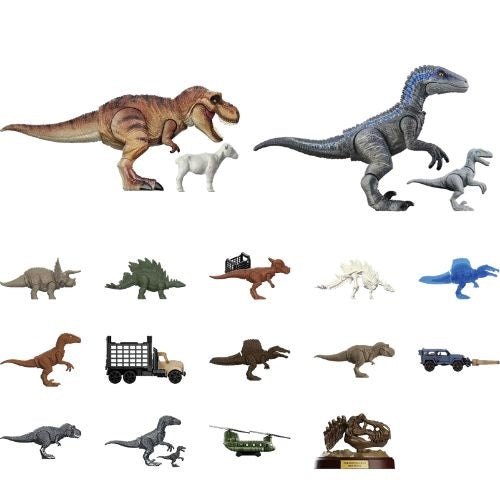 Blokees - Welcome to Jurassic World: Terraventure TS01 - Dinosaur Capture Operation 12 Designs - 12 Action Figure (BOX INTERA) 75641