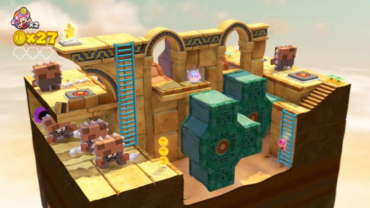 CAPTAIN TOAD TREASURE TRACKER NINTENDO SWITCH VIDEOGIOCO CAPITAN MARIO ITALIANO