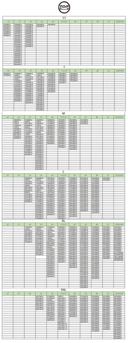 Calze Da Neve Per Auto Omologate En 16662-1 Con Guanti Catene Gomme Taglia (XL)