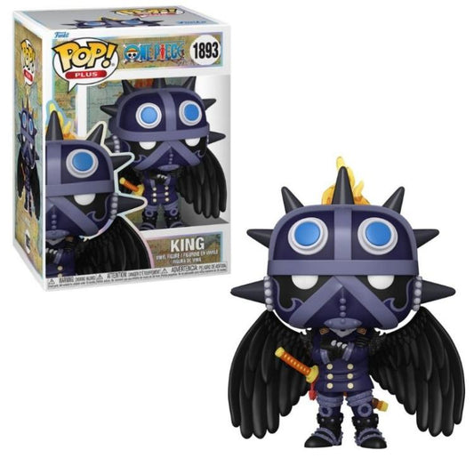 Funko Pop ! Plus - One Piece (1893) King Vinyl Figure Arbel Anime 9Cm Statua Op