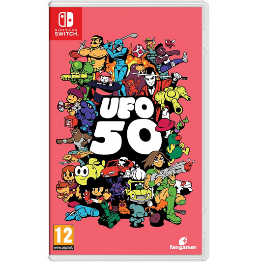 UFO 50 Videogioco Nintendo Switch (Copertina Inglese) Nuovo Sigillato