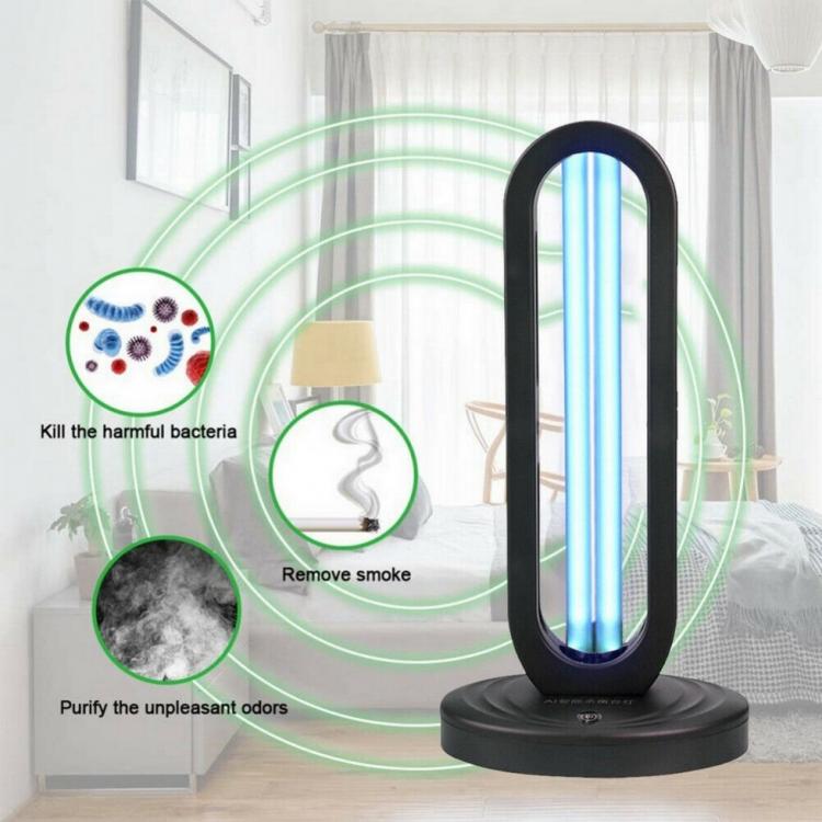 Lampada Germicida Luce Raggi Uv - Ozono Per Sanificazione Ambienti Batteri Virus