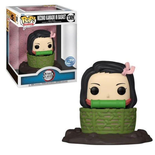 Funko Pop ! Deluxe Demon Slayer - (1309) Nezuko Kamado In Basket Special Edition