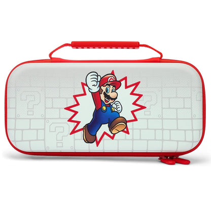Custodia Protettiva Powera Brick Breaker Mario - Modello OLED Nintendo Switch/Switch Lite