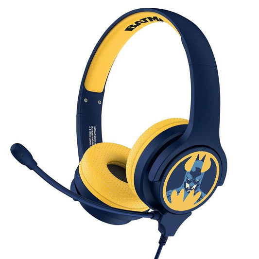 Otl Cuffie Batman Bambini Wired Per Nintendo Switch Smartphone Ps4 Ps5 Tablet Pc