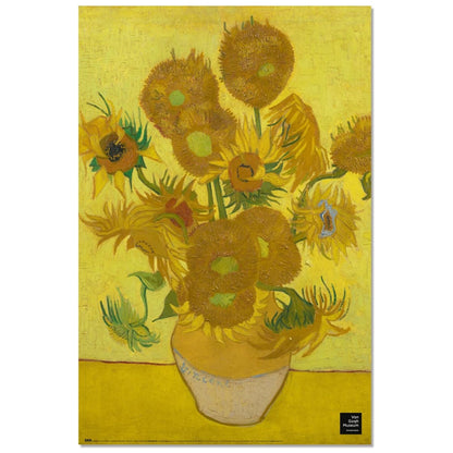 Maxi Poster Vincent Van Gogh (Girasoli) Artistico Parete Incorniciabile 91x61 cm