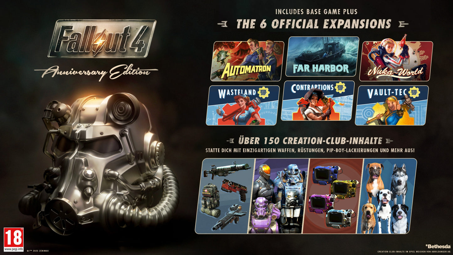 Fallout 4 Anniversary Edition Videogioco Ita Nintendo Switch 2 Nuovo