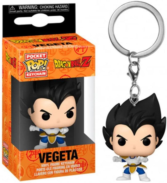 Funko Pop ! Dragon Ball Z  - Vegeta Vinyl Figure 4Cm  - Keychain Portachiavi