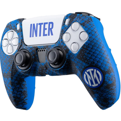 Cover Controller Dualsense Playstation 5 - Skin Inter 4.0 Guscio Silicone + Sticker PS5