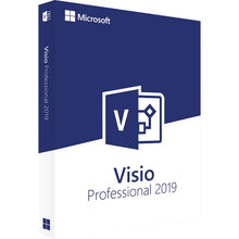 Licenza Digitale Microsoft Visio 2019 Professional 2Pc (Windows) Code Digital