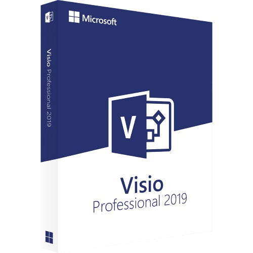Licenza Digitale Microsoft Visio 2019 Professional 2Pc (Windows) Code Digital