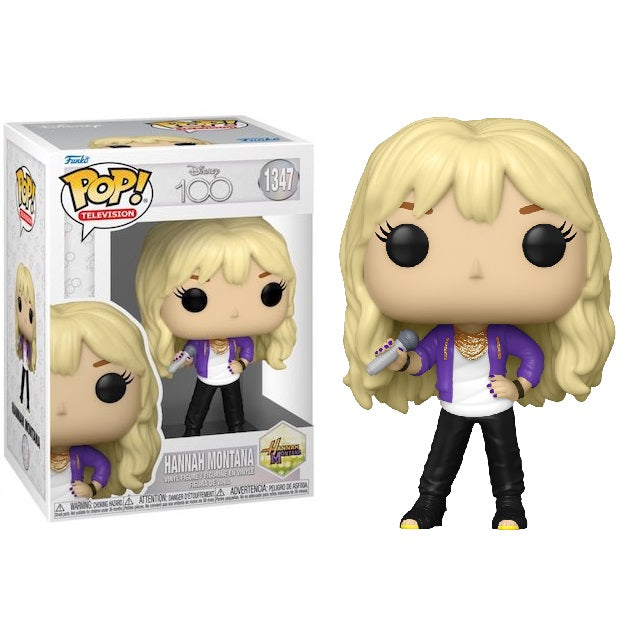 Funko Pop ! Disney 100Th - Hannah Montana (1347) Vinyl Figure Anniversary 9Cm