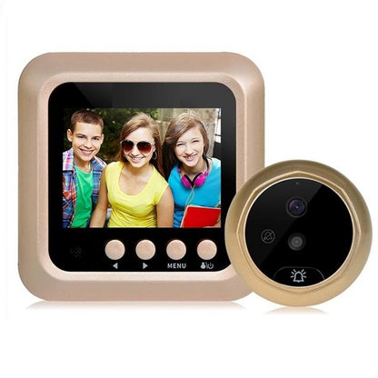 Spioncino Elettronico Digitale Display Campanello Telecamera Occhiello Porta W5